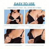 36 pegatinas antiderrapantes invisibles, pegatinas transparentes impermeables sin costuras de doble cara, adecuadas para cuellos de camisas, ropa interior de mujer y accesorios de ropa interior.