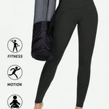 Yefecy Mallas deportivas para mujer con bolsillo trasero, de alta elasticidad, secado rapido, solidas, con cintura alta y disenadas para yoga y running. Ropa deportiva para mujer