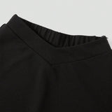 Prive Falda pantalon con cintura irregular y dobladillo dividido