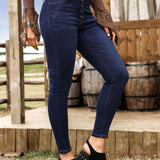 LUNE Atuendo cotidiano para damas: Pantalones Jeans skinny