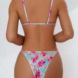 NEW Bikini de dos piezas para mujer con estampado aleatorio (estampado aleatorio) Derechos de autor adquiridos