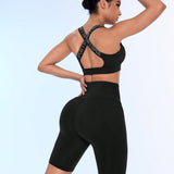 Sport Studio Conjunto deportivo casual de mujer con cuello redondo simple