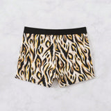 Swim Bottom del bikini con estampado de leopardo de moda para mujeres y calzoncillos de natacion con estampado cuadrado