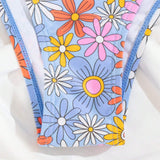 NEW  Swim Vcay Traje de bano bikini sexy para mujer con estampado floral, derechos de autor adquiridos