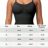 1 pieza Body-Shaping Levantamiento de gluteos Control de barriga Body para mujer, vestido sexy de lenceria Camisola adelgazante