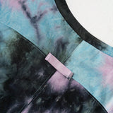 Camiseta suelta de verano para mujer con tie-dye