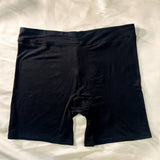 Pantalones cortos de seguridad comodos de unicolor para mujeres, paquete de 3