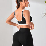 Sport Easify Conjunto de sujetador deportivo y leggings de verano con estilo juvenil y energetico para ejercicios de yoga sexy y activos