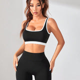 Sport Easify Conjunto de sujetador deportivo y leggings de verano con estilo juvenil y energetico para ejercicios de yoga sexy y activos