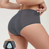 Ropa interior de menstruacion para mujeres, panties comodos triangulares a prueba de fugas y seguridad