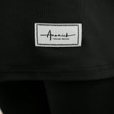 Mulvari Conjunto de camiseta de manga corta casual con eslogan impreso y leggings para Primavera/Verano de 2 piezas