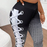 Slayr Leggings ajustados impresos para mujer