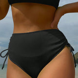 Swim Bikini de mujer con cordones laterales, hecho de tela especial