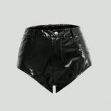 ICON Pantalones cortos sexy con bolsillos para mujeres