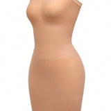 SHAPE Vestido de tubo sin tirantes unicolor para mujer