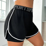 Conjunto de shorts deportivos de talla extra grande de 2 piezas, shorts de running para calle
