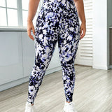 Pantalones de Yoga de moda para mujeres de talla grande con estampado