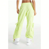 Pantalones de Mujer Boton Bolsillo Cremallera Liso