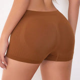 NEW paquete de 3 shorts para mujer sin costuras con levantador de gluteos y esquinas planas para la ropa interior