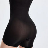 SHAPE Body de mujer con control abdominal y levantamiento de cadera, de unicolor y sin mangas