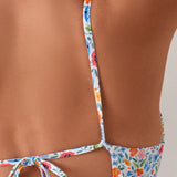 Swim Traje de bano floral "Ditsy" de una sola pieza para mujer con tirantes, ideal para vacaciones en la playa