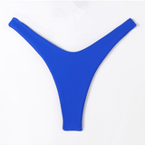 Nuevo traje de bano femenino transfronterizo europeo y americano 2024, bikini sexy minimalista