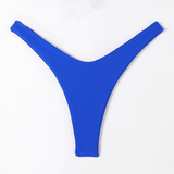 Nuevo traje de bano femenino transfronterizo europeo y americano 2024, bikini sexy minimalista