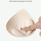 1 par de Copas de ropa interior gruesas de 2 cm, 4 cm, 6 cm, almohadillas de aumento pequenas y desmontables con relleno para el sosten y la ropa interior, accesorios de ropa interior y de Brasier, lavables