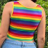 Camisola y sujetador de tiras simple y cotidiano para mujeres de a grande con colores vibrantes