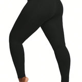 Pantalones deportivos comodos y elasticos de talla grande para mujer con bolsillos laterales para primavera y verano