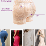 1 pieza Tanga de control con levantamiento de gluteos y cintura alta para mujeres con esponja desmontable y detalles de encaje para multiples ocasiones