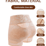 1 pieza Tanga de control con levantamiento de gluteos y cintura alta para mujeres con esponja desmontable y detalles de encaje para multiples ocasiones