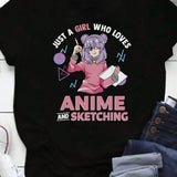 Qutie Camiseta de dibujos animados para mujeres, camiseta de anime para adolescentes, camiseta de combinacion de letras y graficos con amor por el anime y dibujos impresos, camiseta casual de manga corta con cuello redondo para mujeres en verano.
