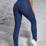 EZwear Jeans ajustados casuales de mujer