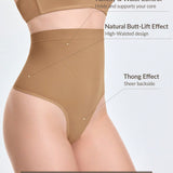 SHAPE Tanga modeladora diaria simple de unicolor para mujer