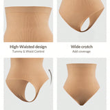 SHAPE Tanga modeladora diaria simple de unicolor para mujer