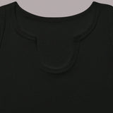 EZwear Conjunto de dos piezas para verano ajustado compuesto por Camiseta sin mangas y leggins acanalados de unicolor para mujeres, con collar de muesca