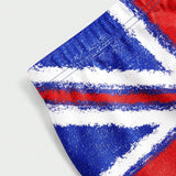 Neu Falda para mujer con estampado de bandera britanica para el verano