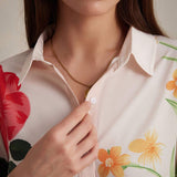 Camisa floral de moda para mujeres, estilo maduro con flores grandes, cuello de solapa y mangas de siete cuartos