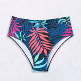 Swim Lushore Bottom del traje de bano para mujeres de verano con estampado aleatorio para playa