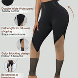 Leggings capri para mujer de cintura alta, control de barriga, realce de gluteos y adelgazamiento, elasticos