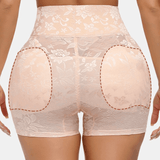 1 pieza Tanga de control con levantamiento de gluteos y cintura alta para mujeres con esponja desmontable y detalles de encaje para multiples ocasiones