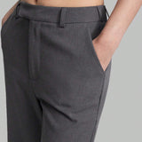 Ontre Pantalon largo versatil y elegante para mujeres con campana solida para el trabajo diario y para cualquier ocasion