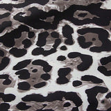 Prive Pantalones anchos informales de estampado de leopardo