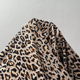 Body de ajuste cenido con estampado de leopardo informal de a grande