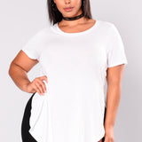 Camiseta Laid Back - Blanco