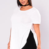 Camiseta Laid Back - Blanco