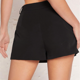 BAE Skort unicolor con bolsillo oblicuo