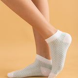 5 pares calcetines tobilleros de cuadros