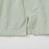 ICON Conjunto top de tirantes corto de pecho fruncido de hombros con nudo con falda bajo con abertura